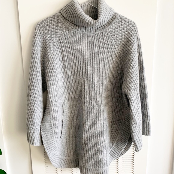 UGG Raelynn sweater turtleneck pullover grey cozy - Picture 2 of 9
